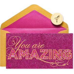 Papyrus Blank Thinking of You Card (Feminine)(You Are Amazing)