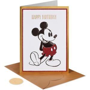 Papyrus Disney Birthday Card (Every Amazing Moment)(Happy Birthday Moments)