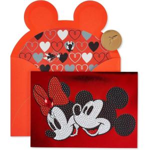 Papyrus Disney Blank Card (Minnie Mouse)(Minnie and Mickey Mouse)