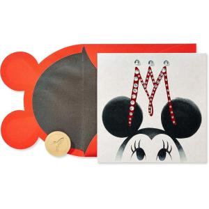 Papyrus Disney Blank Card (Minnie with Crown)(Multicolored)