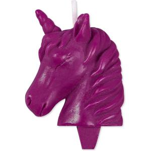 Papyrus Eco-Friendly Birthday Candle Cake Topper, Pink Unicorn (1-Count)(Pink Unicorn)
