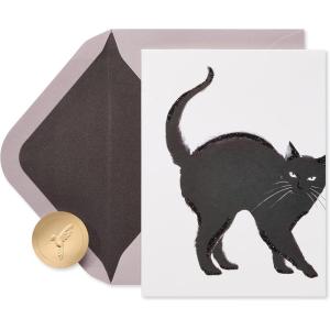 Papyrus Hello Kitty Halloween Card (Sweet Treats)(FSC Black Cat)
