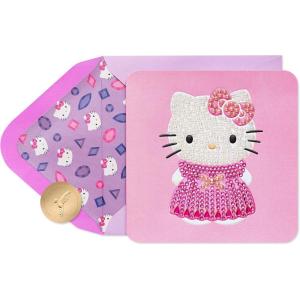 Papyrus Hello Kitty Mothers Day Card for Mom (Special Day for a Special Mom)(FSC Hello Kitty with Pearls)