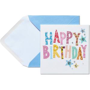 Papyrus Judith Leiber Birthday Card for Her (A Wonderful Birthday)(Wonderful Day)
