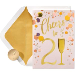Papyrus Judith Leiber Birthday Card for Her (Cheers to You)(Extra Cheers)