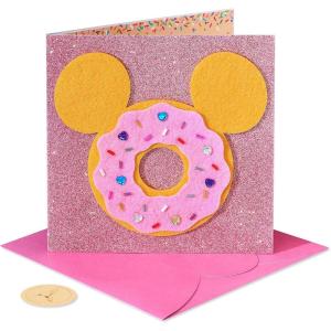 Papyrus Mickey and Minnie Mouse Birthday Card (As Wonderful As You)(Nothing Could Be Sweeter)