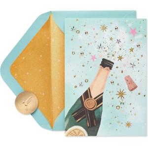 Papyrus Pop Up Congratulations Card (Cheers to the Wonderful News)(Cheers to the Wonderful News)