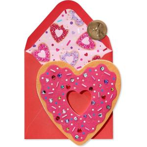 Papyrus Valentines Day Card – Designed by Judith Leiber (Happy Love Day)(You’re The Sweetest)