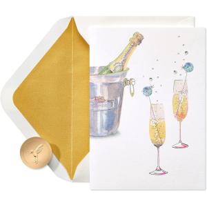 Papyrus Wedding Card – Designed By Bella Pilar (Overflowing with Love)(Shiny Happy Forever)