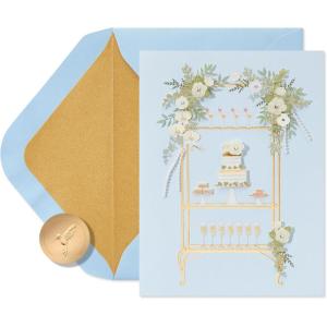 Papyrus Wedding Card – Designed By Bella Pilar (Overflowing with Love)(Wedding Cart)