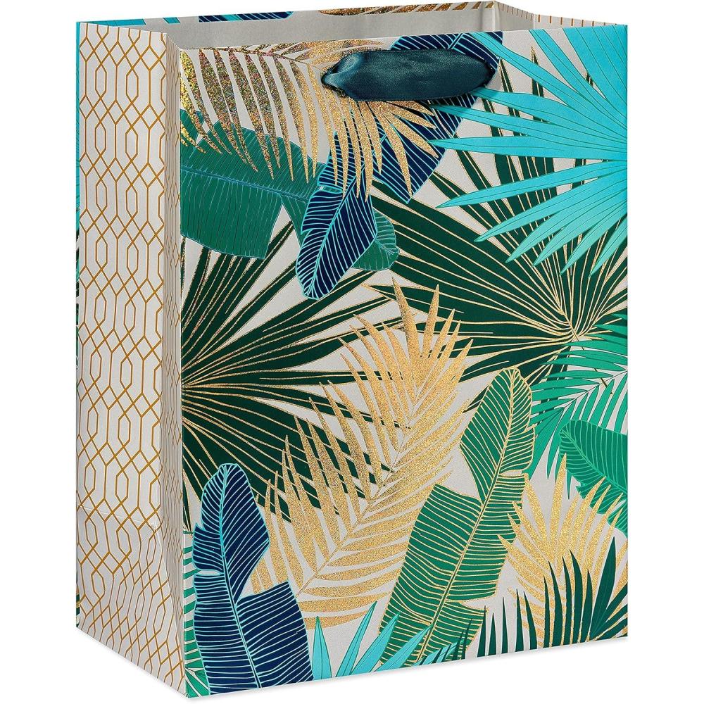 imagePapyrus 13quot Large Gift Bag Tropical for Birthdays Weddings Bridal Showers Baby Showers and All Occasions 1 BagTropical