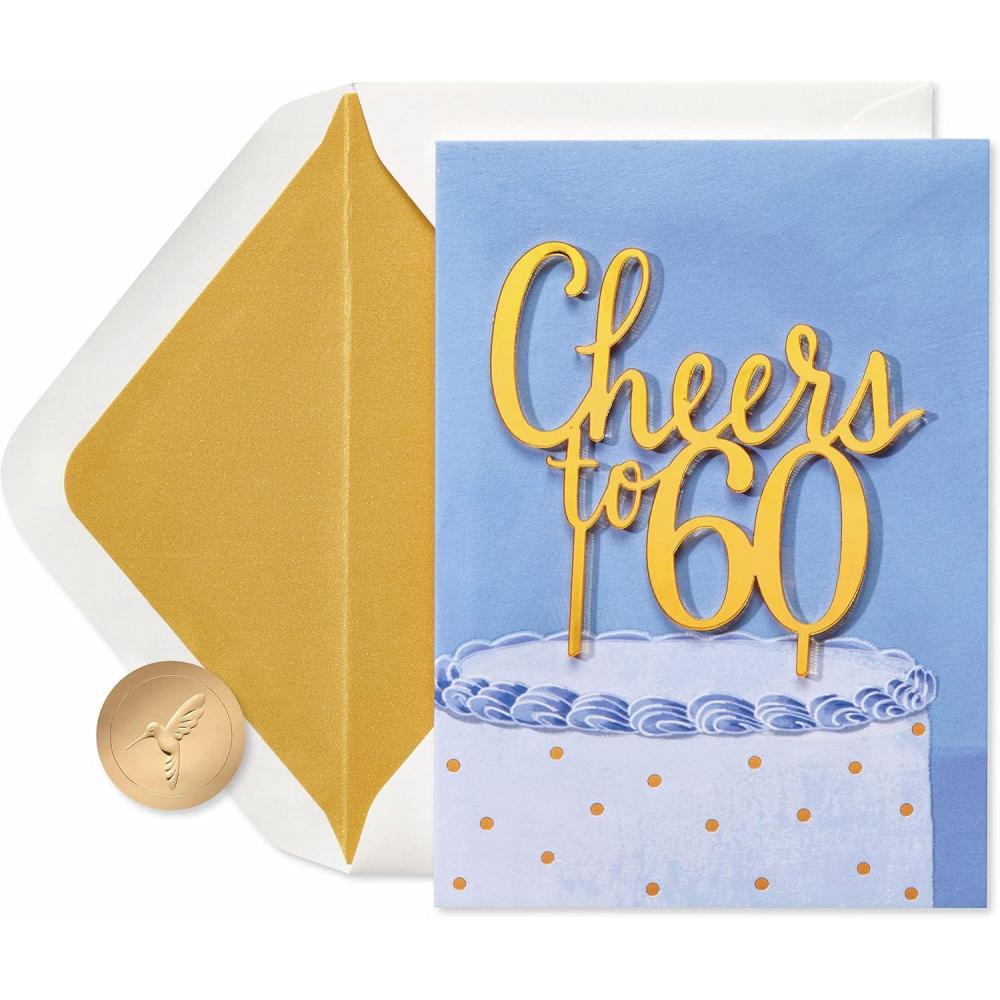 imagePapyrus 60th Birthday Card Shaking It UpMilestone Birthday
