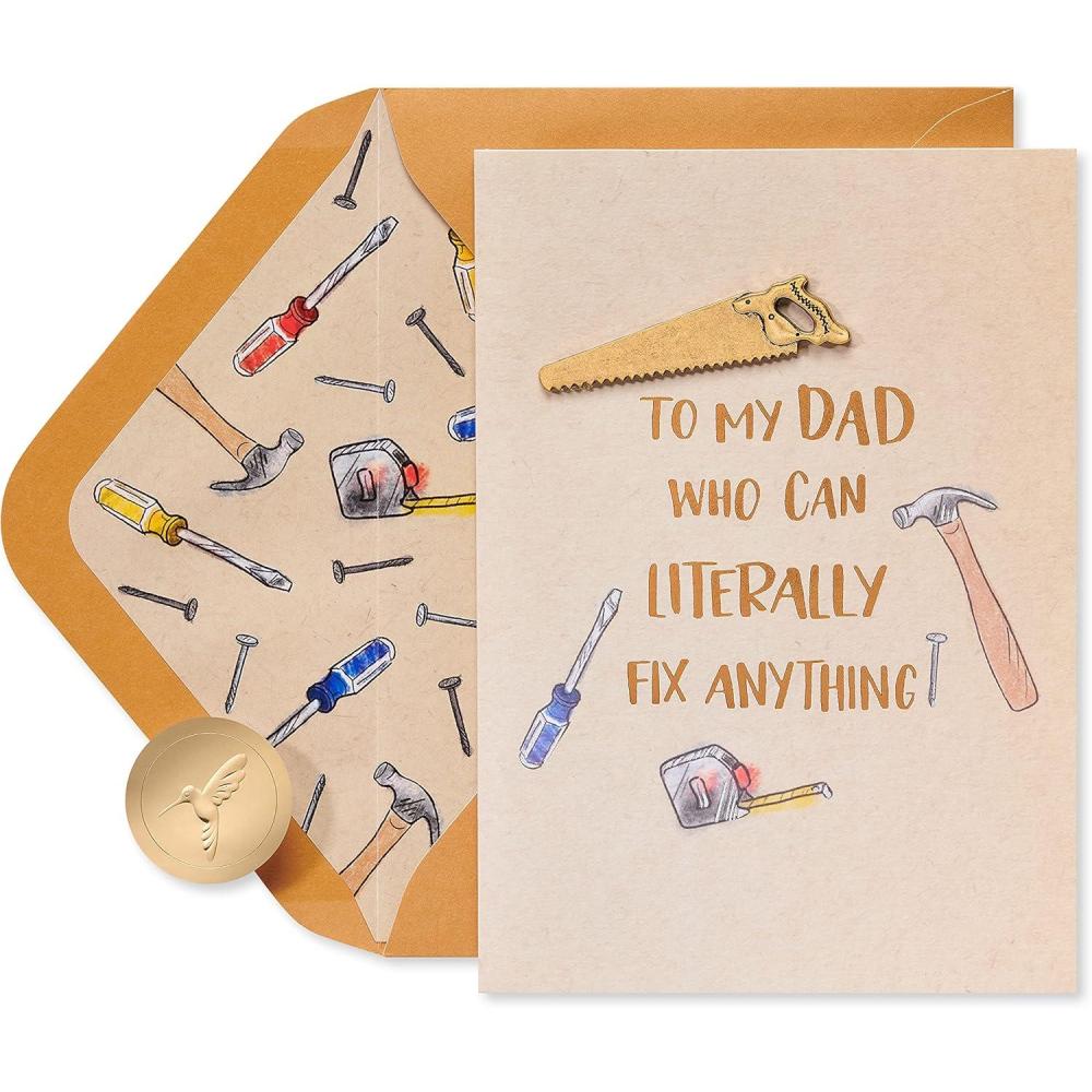 imagePapyrus Birthday Card for Dad Hoppy BirthdayFix Anything