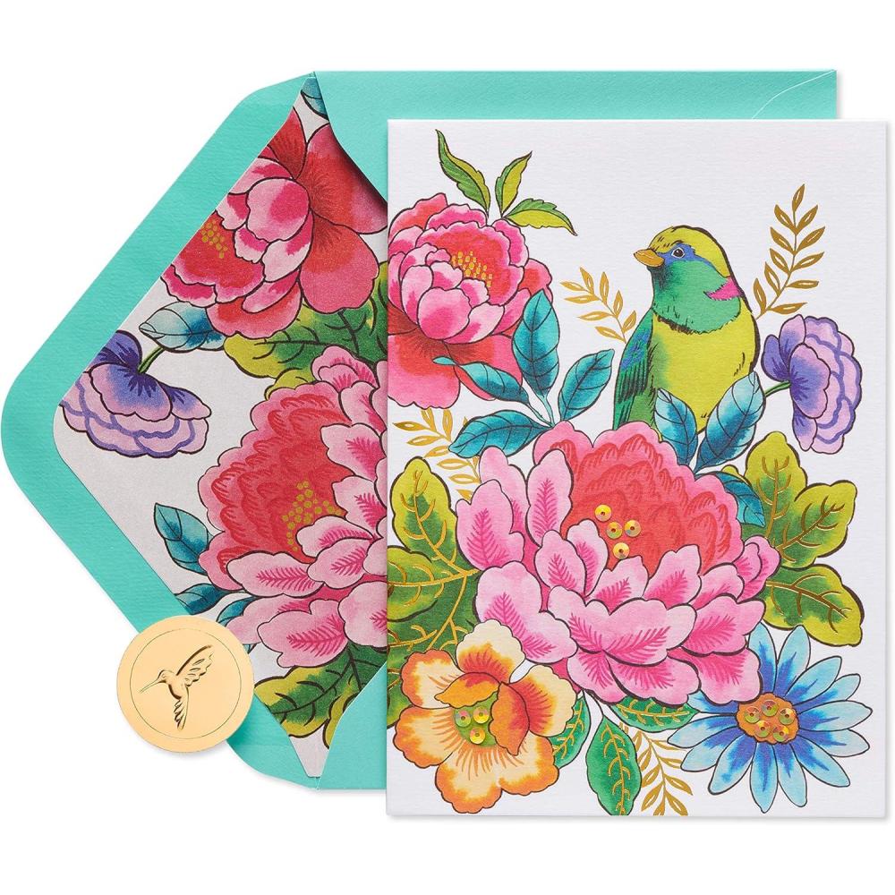 imagePapyrus Birthday Card for Her Orchid in VaseBeautiful Things