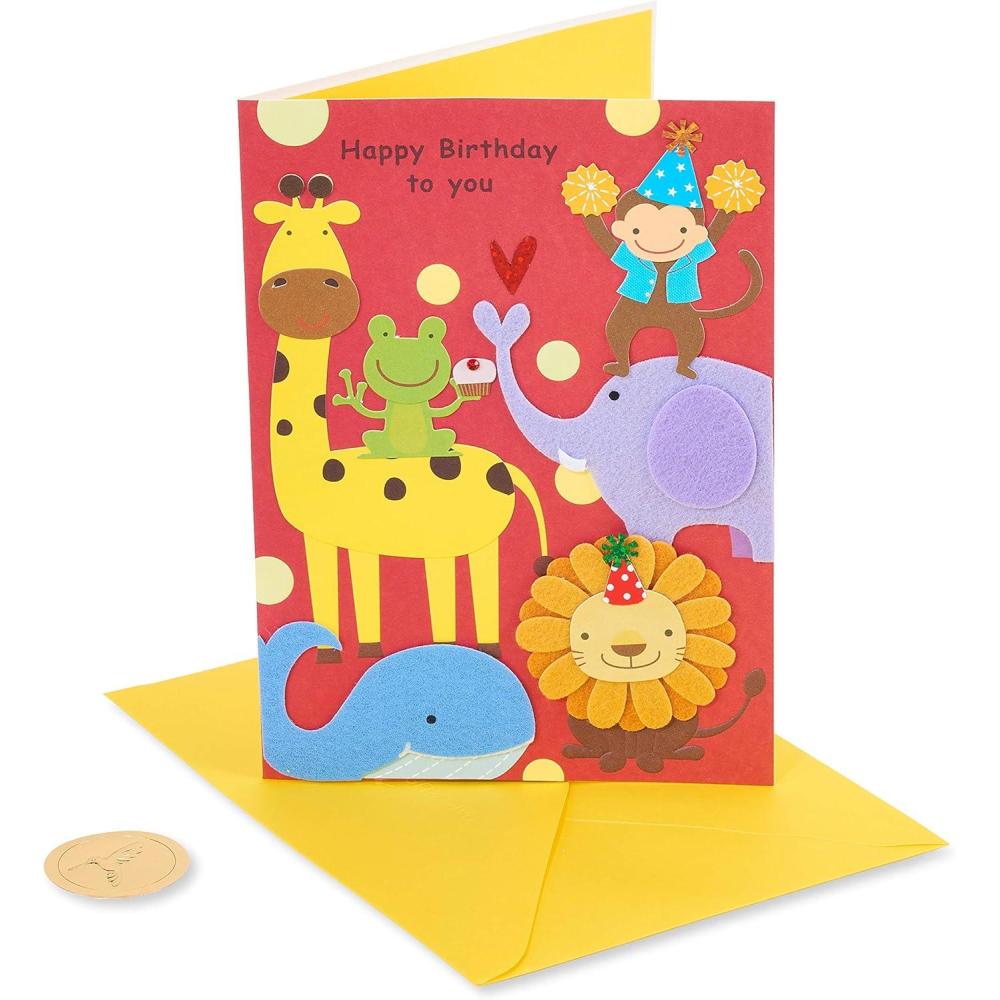 imagePapyrus Birthday Card for Kids Whole Bunch of FunHappy Times