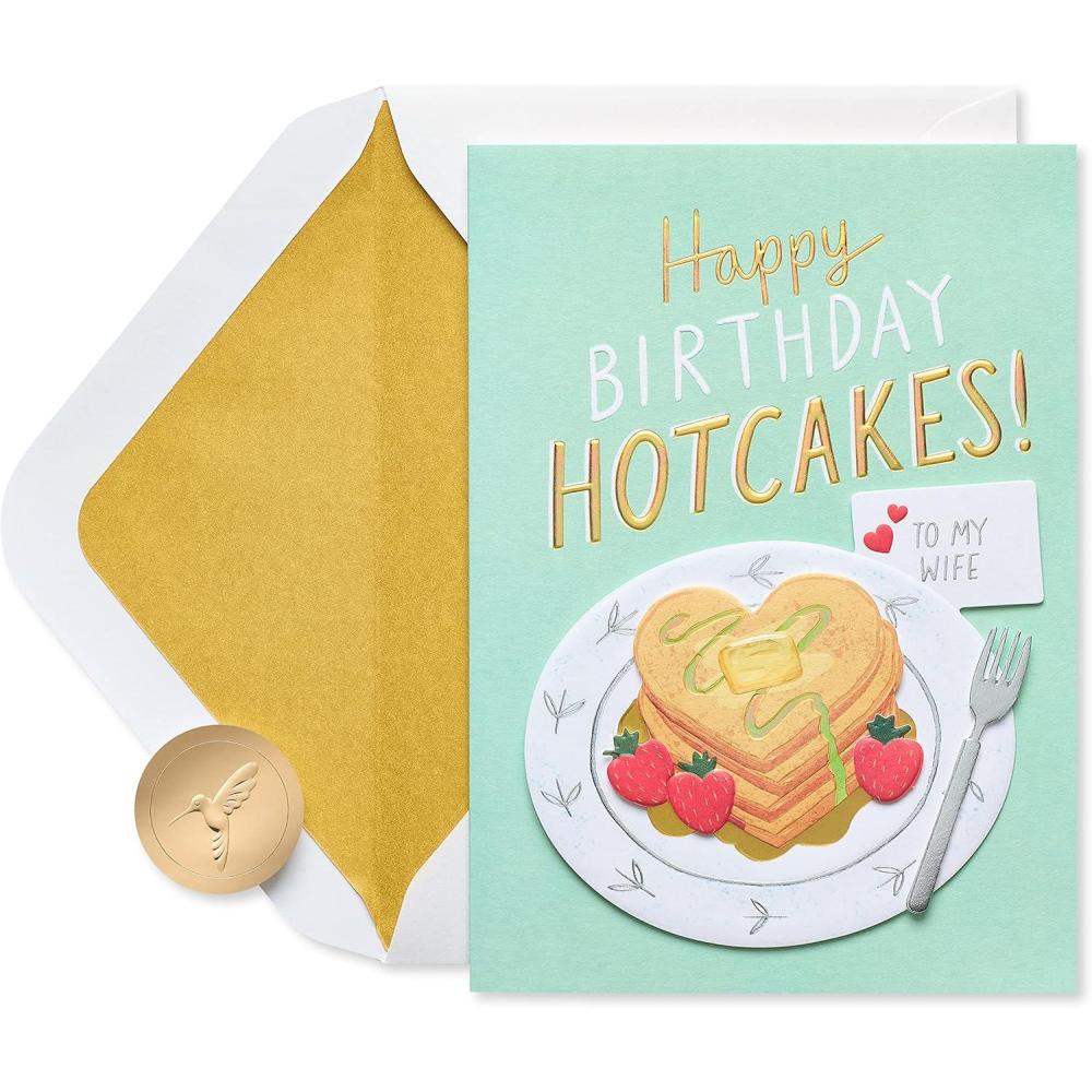 imagePapyrus Birthday Card for Wife I Loaf YouI Flipping Love You