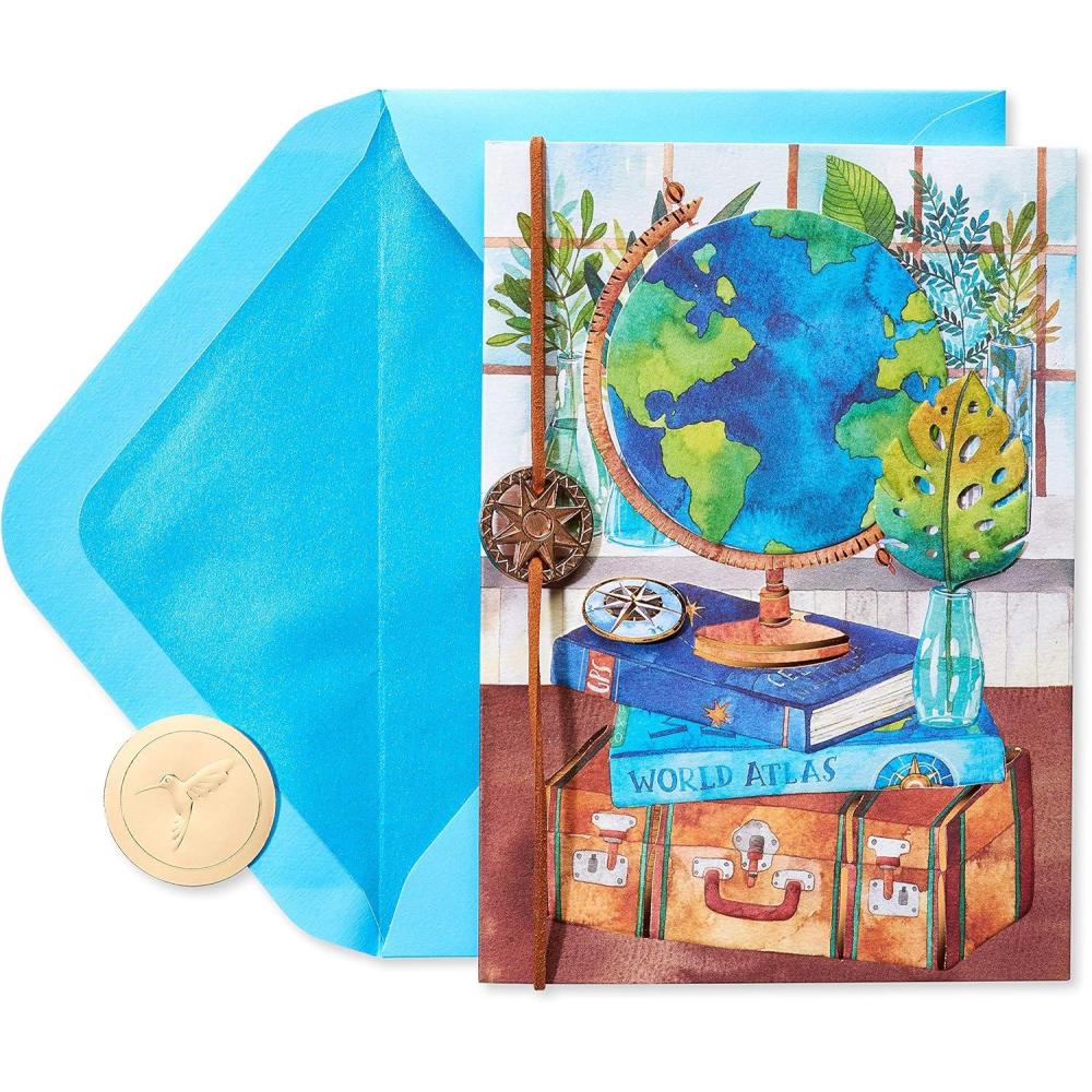 imagePapyrus Blank Card Travel The WorldTravel The World