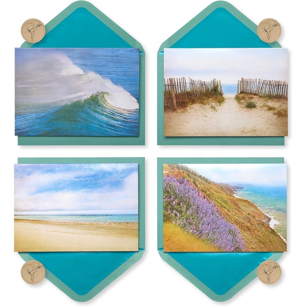 imagePapyrus Blank Encouragement Cards with Envelopes Grateful Heart 20CountBy the Sea