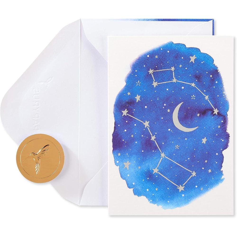 imagePapyrus Blank Encouragement Cards with Envelopes Grateful Heart 20CountConstellation