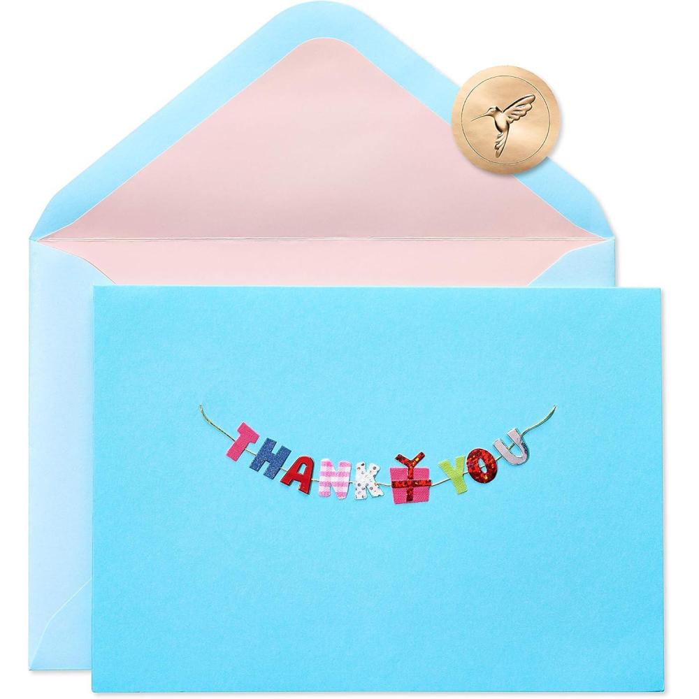 imagePapyrus Blank Thank You Card Thank You Banner