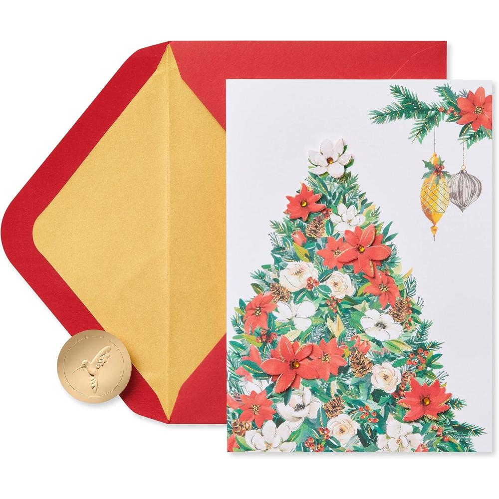 imagePapyrus Christmas Card Very Merry WishWonderful Year to Come
