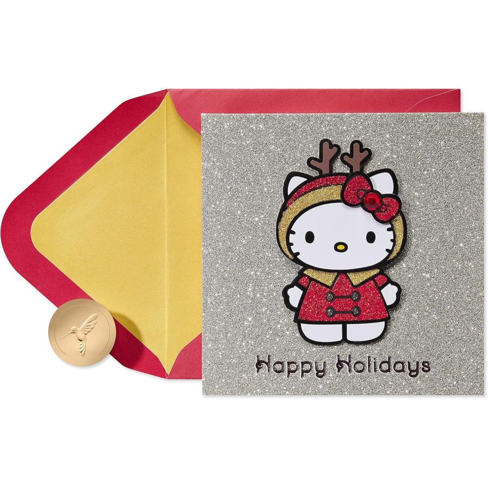 imagePapyrus Hello Kitty Christmas Card Wishes for the Merriest Christmas EverWishes for the Merriest Christmas