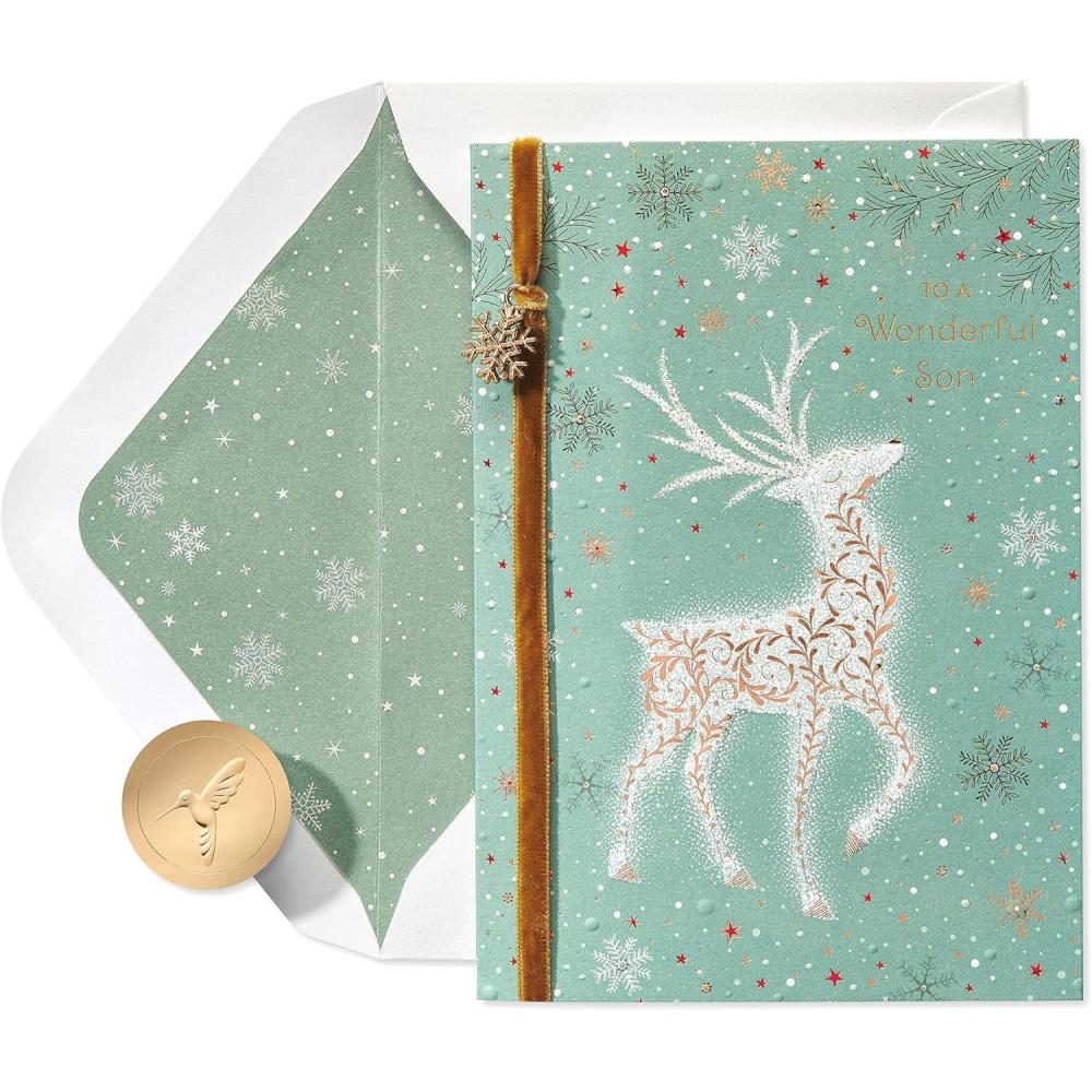imagePapyrus Holiday Card for Daughter Beautiful and Sweet as YouLight Up Our Hearts