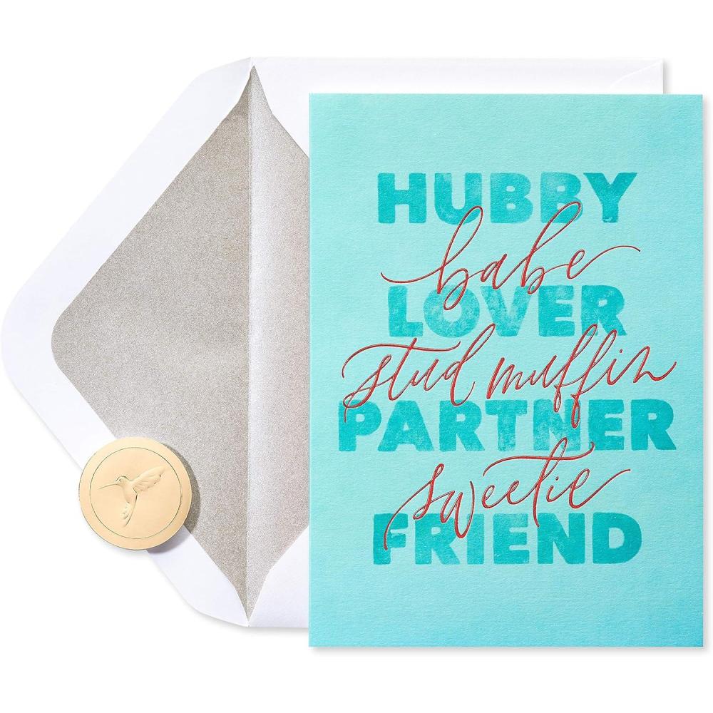 imagePapyrus LGBTQ Anniversary Card for Him from Him Heres To UsSo Lucky