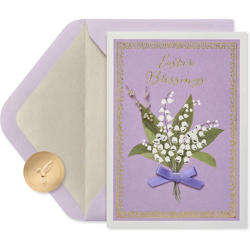 imagePapyrus Religious Easter Card Warmest Wishes