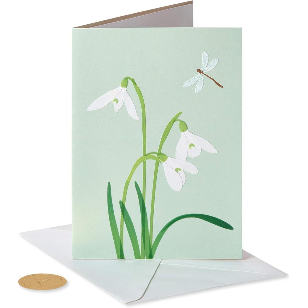 imagePapyrus Sympathy Card Comfort and SupportWhite Crocus