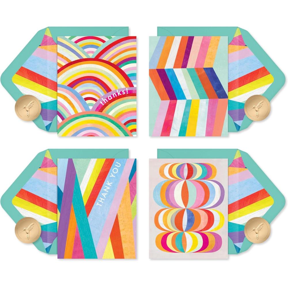 imagePapyrus Thank You Cards with Envelopes Sea Creatures 20CountFSC KPSK TY GEO PATTERNS