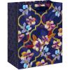 Purple Floral- Large Bag