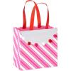 Pink Stripes and Pom-Poms