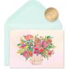 FSC STUDIO BL VASE OF FLOWERS