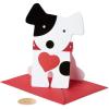 imagePapyrus Valentines Day Card Dog with Heart
