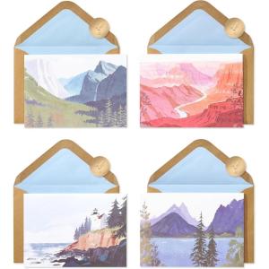 Papyrus 14-Count Blank Cards with Envelopes (Beach)(National Parks)