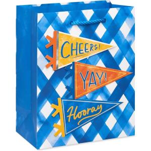 Papyrus 14″ Beverage Bag (Foam Finger) for All Occasions(1 Bag)(Sports Pennants)
