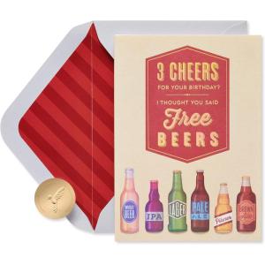 Papyrus 21st Birthday Card (Hangover Recovery Kit)(Big Toast To You)