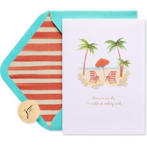 Papyrus 6332714 Greeting Card Best Part, 1 EA, Crazy, Wonderful Life(Beach)