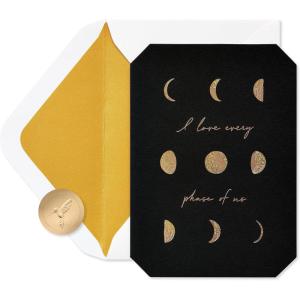 Papyrus 6332714 Greeting Card Best Part, 1 EA, Crazy, Wonderful Life(Moon Cycles)