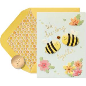 Papyrus Anniversary Card (My Sweetie Heart)(FSC We Bee Long Together)