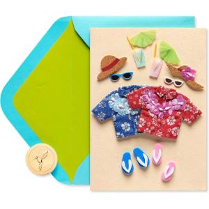 Papyrus Anniversary Card for Couple (Celebrating Your Love)(Hawaiian)