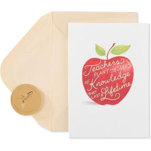 Papyrus Baby Thank You Cards with Envelopes, Toy Train (12-Count)(Apple for Teacher)