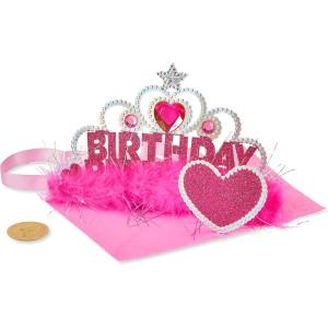 Papyrus Birthday Card for Girl (Magical and Fun-Filled)(Birthday Princess Crown)