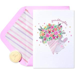Papyrus Birthday Card for Granddaughter (Birthday Wishes)(Love and Pride)
