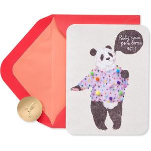 Papyrus Birthday Cards for Kids, Hedgehog and Elephant (2-Count)(Do It Again)
