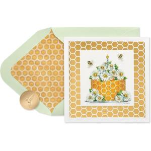 Papyrus Blank Birthday Card – Designed by Bella Pilar (Honeybees)(Honeybees)