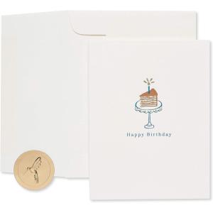 Papyrus Blank Birthday Card (Happy Birthday)(Cake Slice)