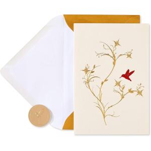 Papyrus Blank Card (Red Hummingbird)(Red Hummingbird)