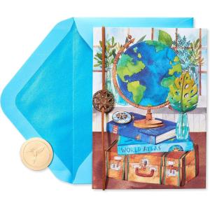 Papyrus Blank Card (Travel The World)(Travel The World)